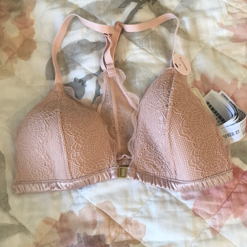 Pink bralette